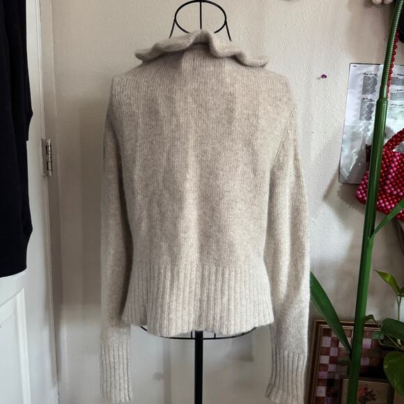 Elena Solano Ruffle Front Cardigan M - Picture 7 of 8